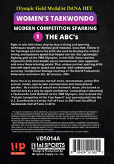 3 DVD SET Taekwondo Modern Competition Sparring Strategy Training Dana Hee